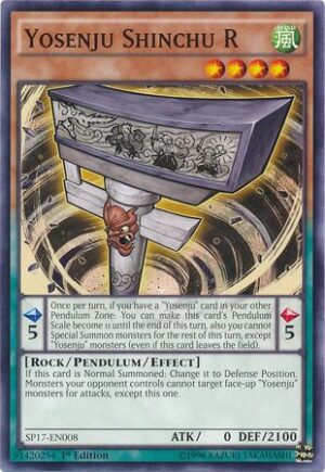 Yosenju Shinchu R