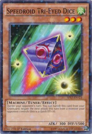 Speedroid Tri-Eyed Dice (Starfoil)