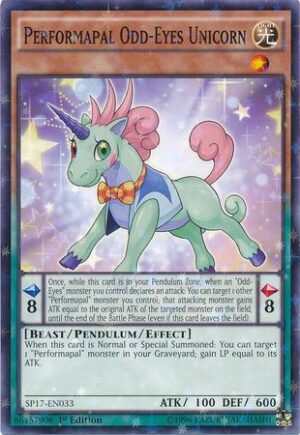 Performapal Odd-Eyes Unicorn (Starfoil)