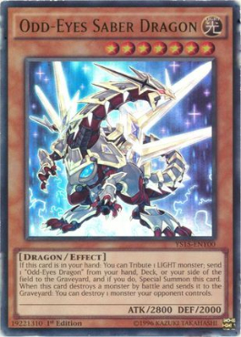 Odd-Eyes Saber Dragon