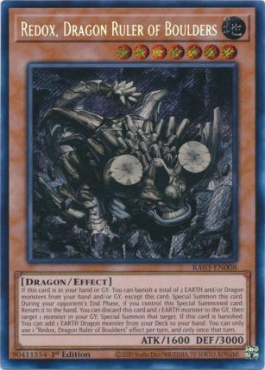Redox, Dragon Ruler of Boulders (Secret Rare)