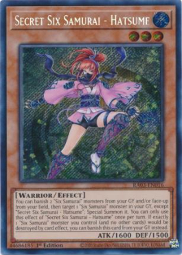 Secret Six Samurai - Hatsume (Secret Rare)