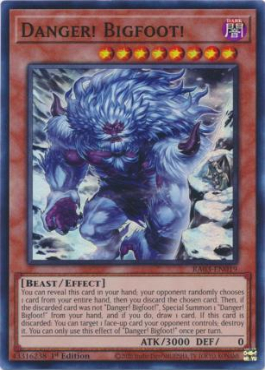 Danger! Bigfoot! (Alt. Art)