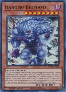 Danger! Bigfoot! (Alt. Art) (UR)