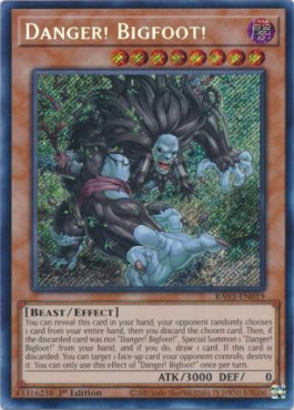 Danger! Bigfoot! (Secret Rare)