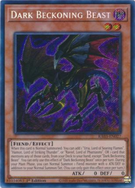 Dark Beckoning Beast (Secret Rare)