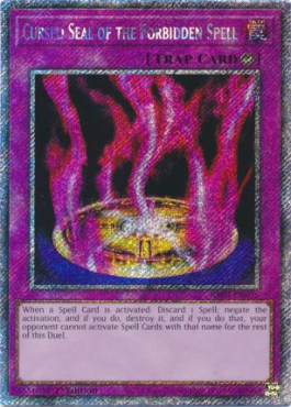 Cursed Seal of the Forbidden Spell (PSR)