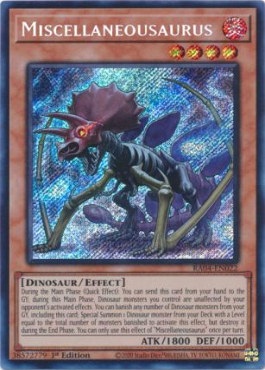 Miscellaneousaurus (Secret Rare)