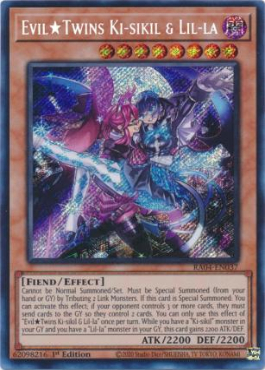Evil★Twins Ki-sikil & Lil-la (Secret Rare)