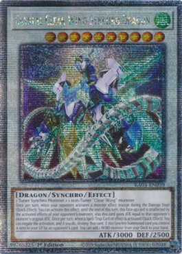 Crystal Clear Wing Synchro Dragon (QCR)