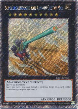 Superdreadnought Rail Cannon Gustav Max (PSR)