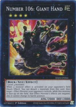 Number 106: Giant Hand