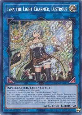 Lyna the Light Charmer, Lustrous (Secret Rare)