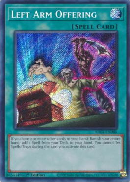 Left Arm Offering (Secret Rare)