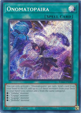 Onomatopaira (Secret Rare)