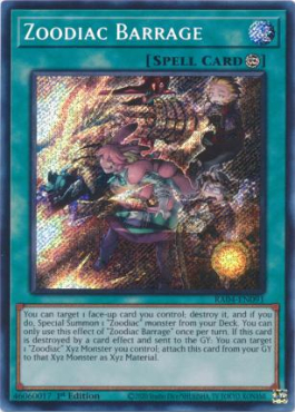 Zoodiac Barrage (Secret Rare)