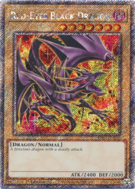Red-Eyes Black Dragon (8th artwork) (PSR)