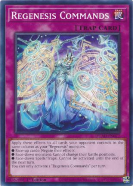 Regenesis Commands