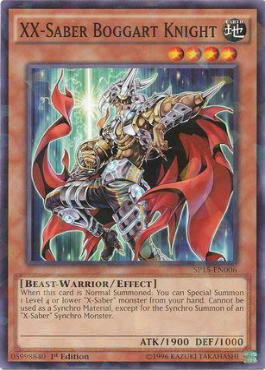 XX-Saber Boggart Knight (Shatterfoil Rare)