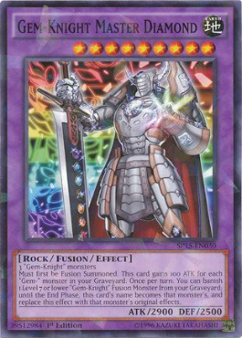 Gem-Knight Master Diamond (Shatterfoil Rare)